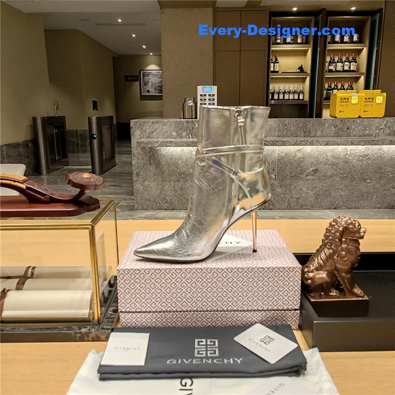 Givenchy stiletto high heel sexy pointed toe boots