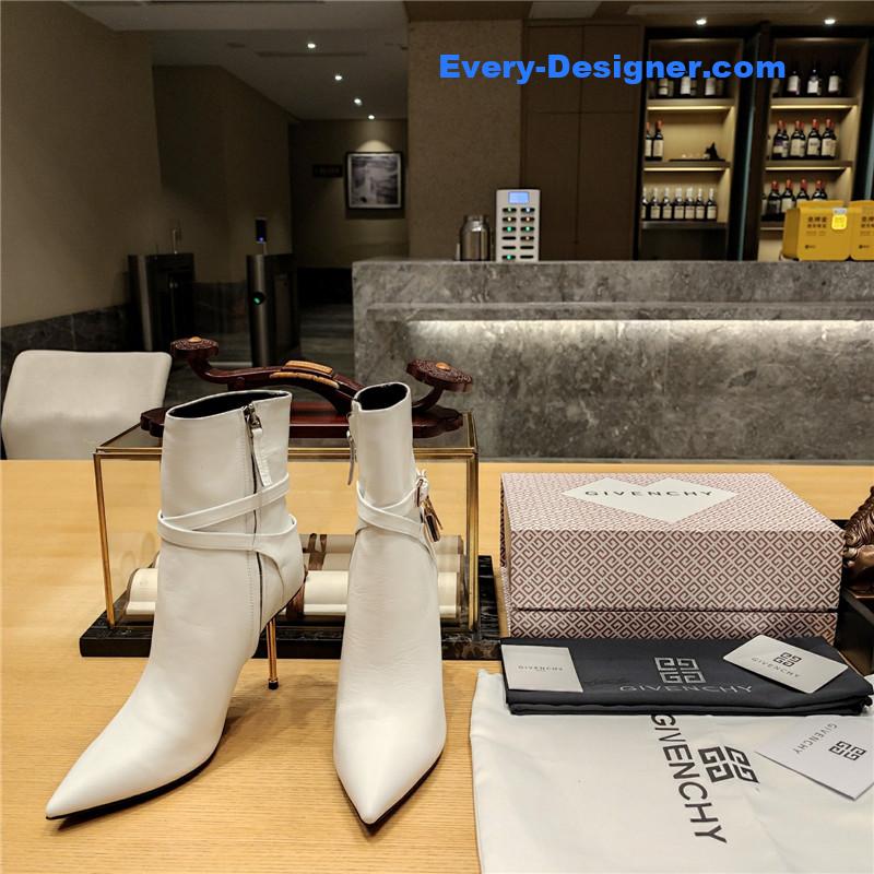 Givenchy stiletto high heel sexy pointed toe boots