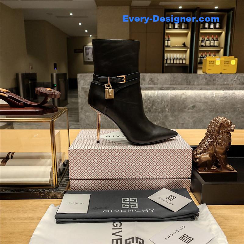Givenchy stiletto high heel sexy pointed toe boots