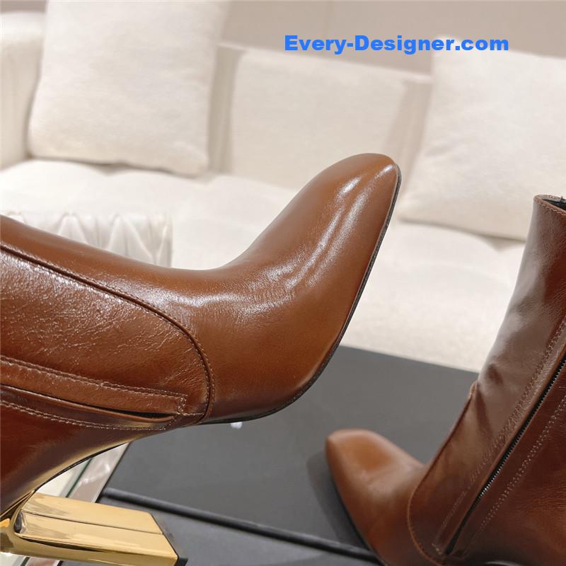 Y51 new side pull short naked boots