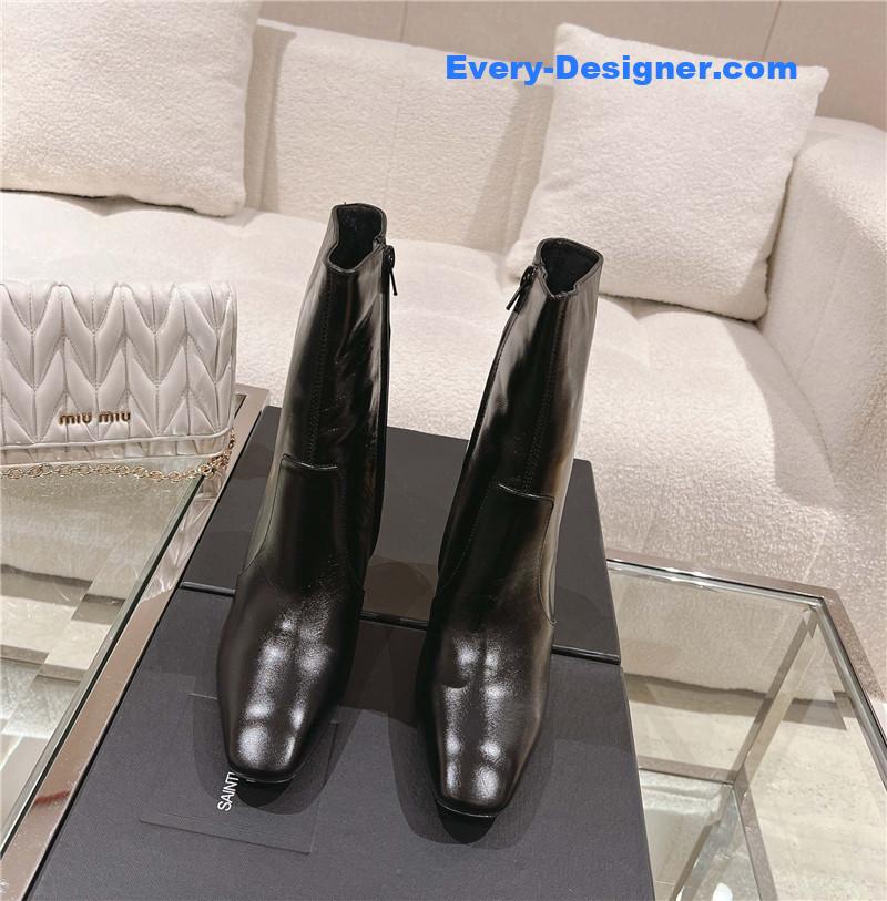 Y51 new side pull short naked boots