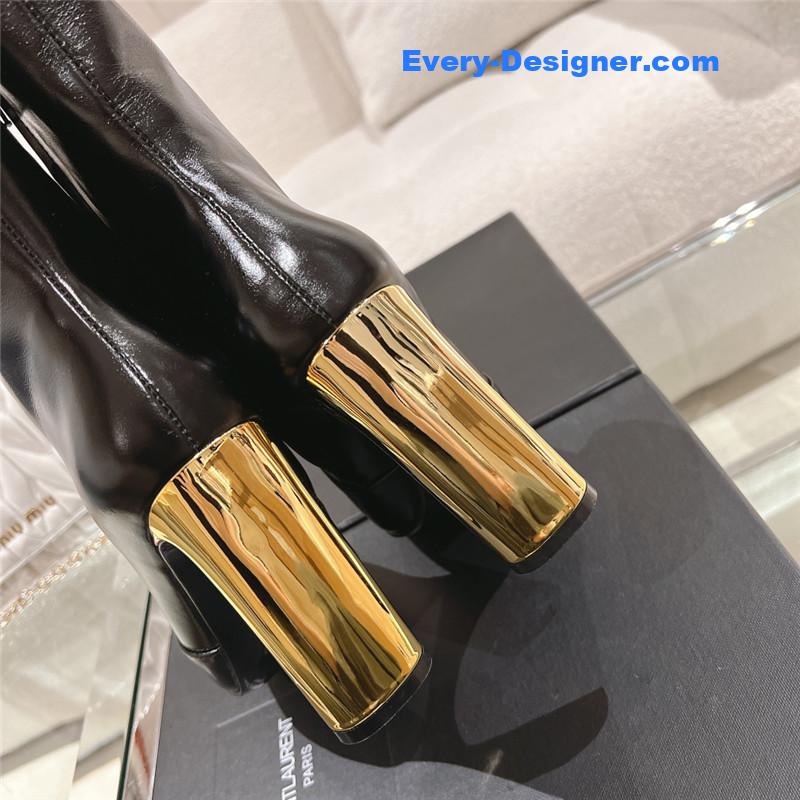 Y51 new side pull short naked boots