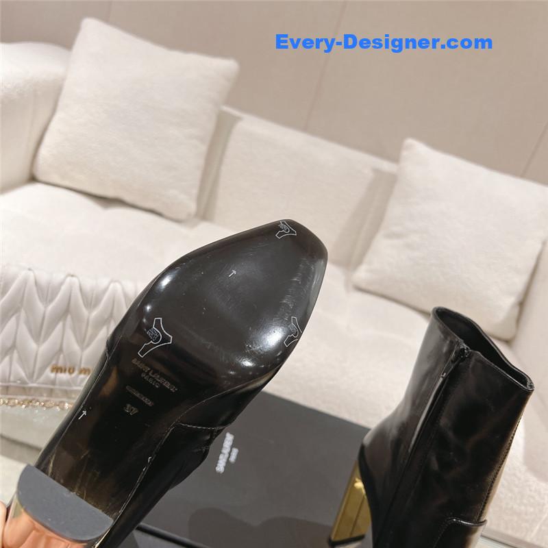 Y51 new side pull short naked boots