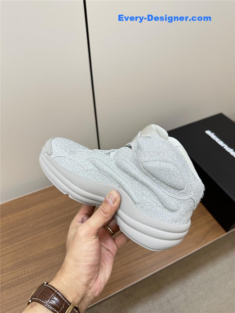 A1exa*der wang aw hoop silver sneakers