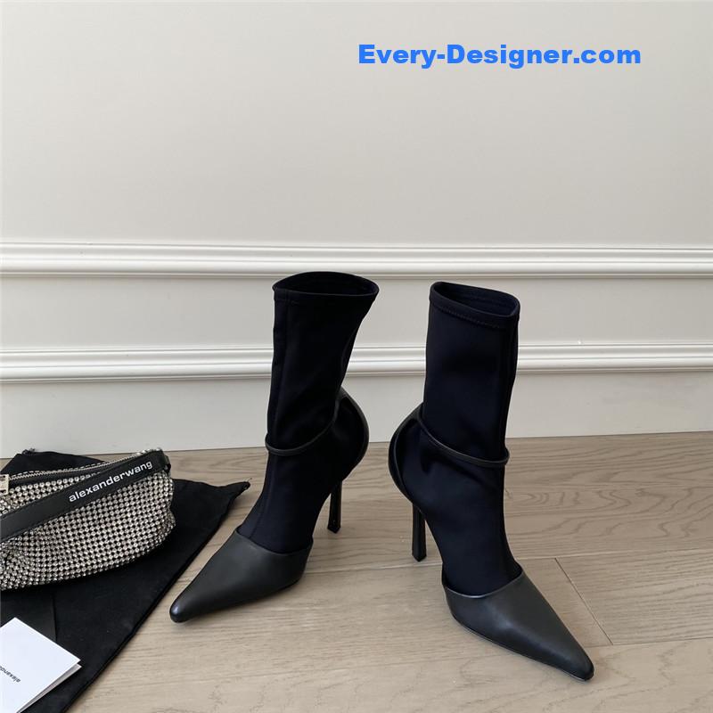 A1exa*der wang new spliced high heel boots