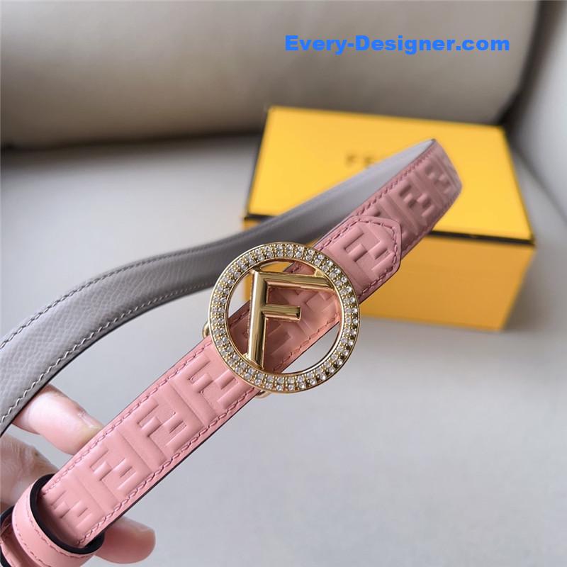 F**di 2.0cm reversible belt