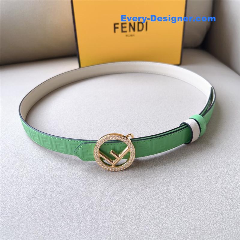 F**di 2.0cm reversible belt