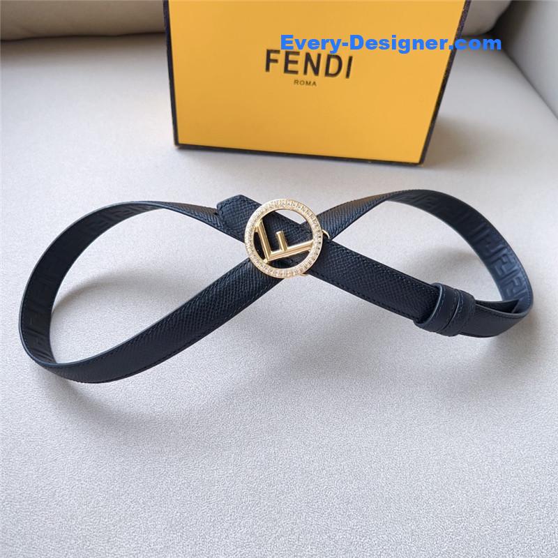 F**di 2.0cm reversible belt