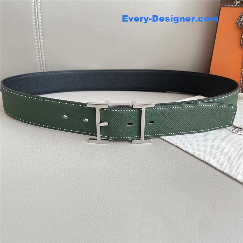 H**me5 classic double-sided pebbled belt