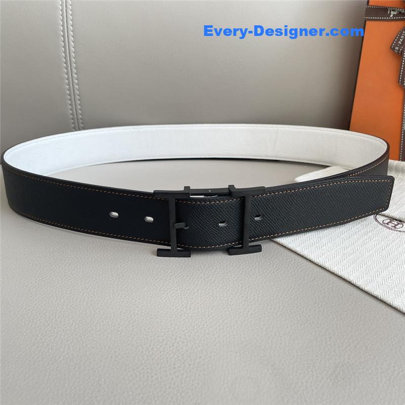 H**me5 classic double-sided pebbled belt