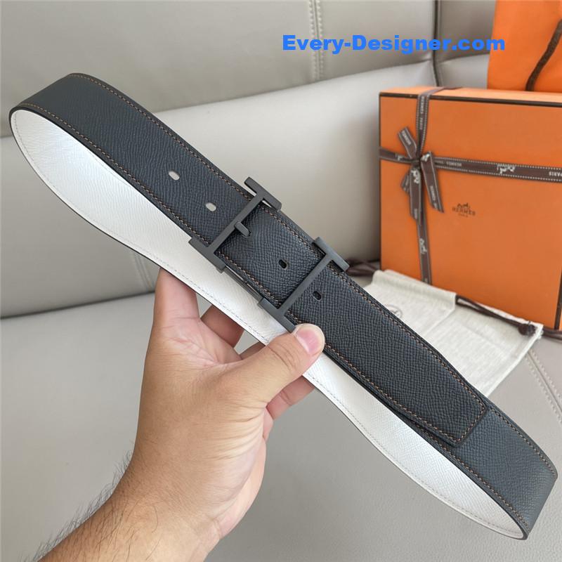 H**me5 classic double-sided pebbled belt