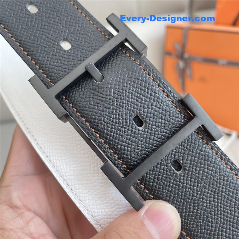 H**me5 classic double-sided pebbled belt