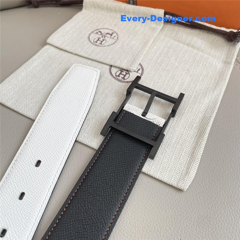 H**me5 classic double-sided pebbled belt