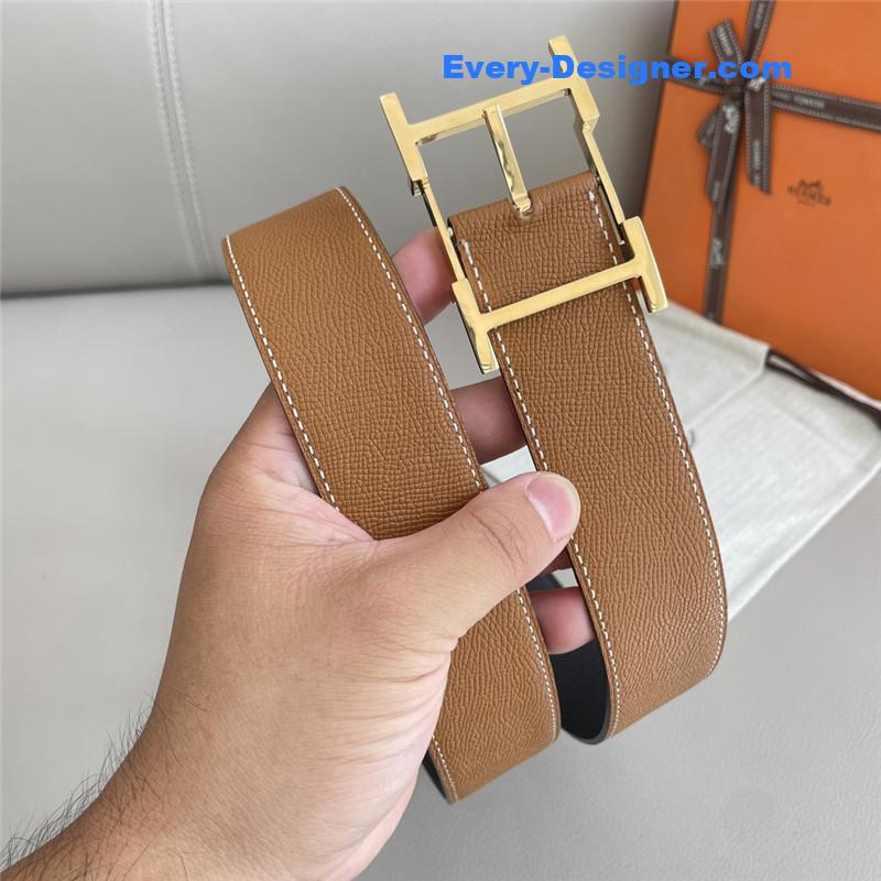 H**me5 classic double-sided pebbled belt