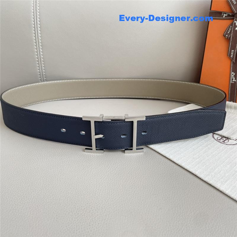 H**me5 classic double-sided pebbled belt