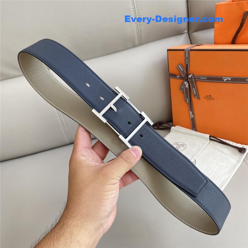 H**me5 classic double-sided pebbled belt