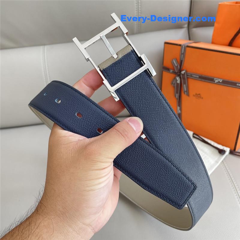 H**me5 classic double-sided pebbled belt