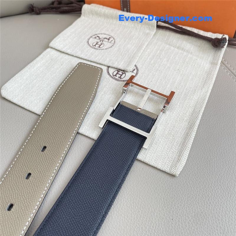 H**me5 classic double-sided pebbled belt