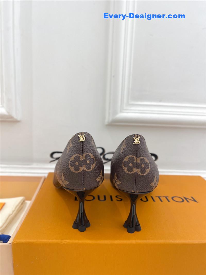 l0vis Vvtt0n lv new bow pointed toe shoes