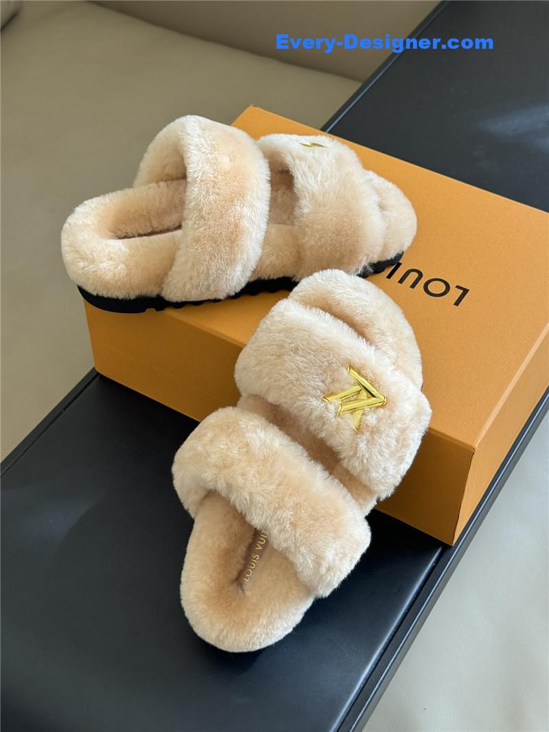 l0vis Vvtt0n lv new wool slippers