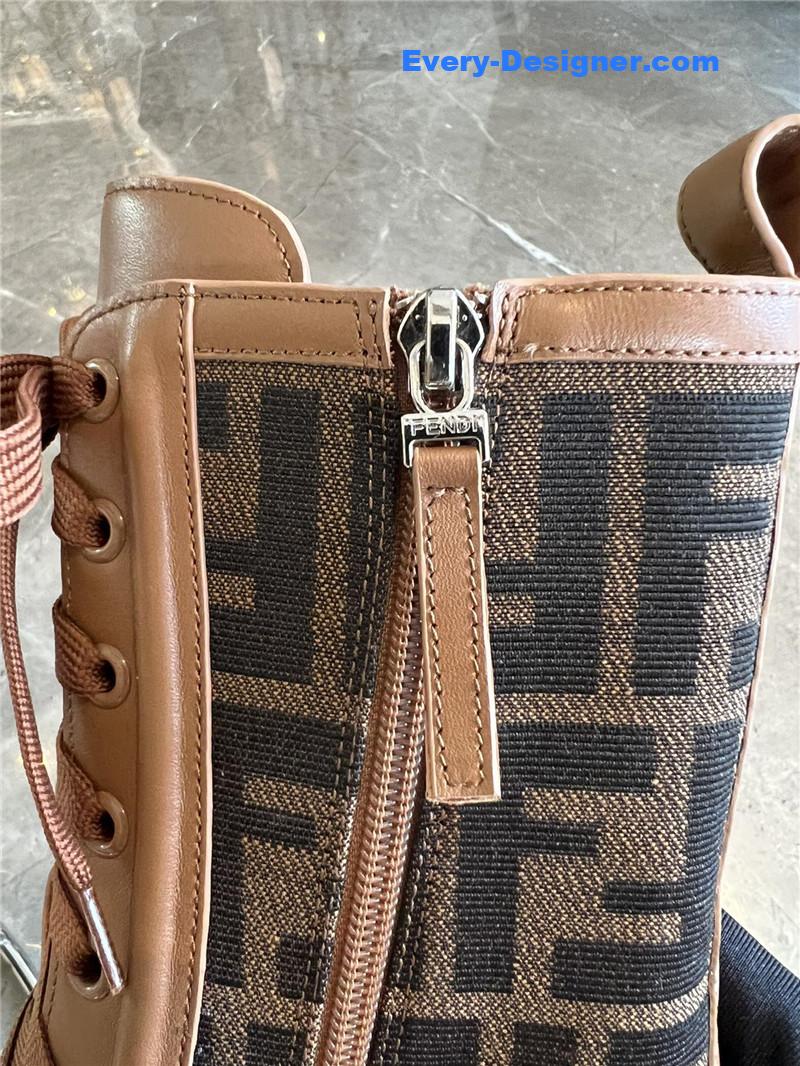 F**di domino motorcycle boots