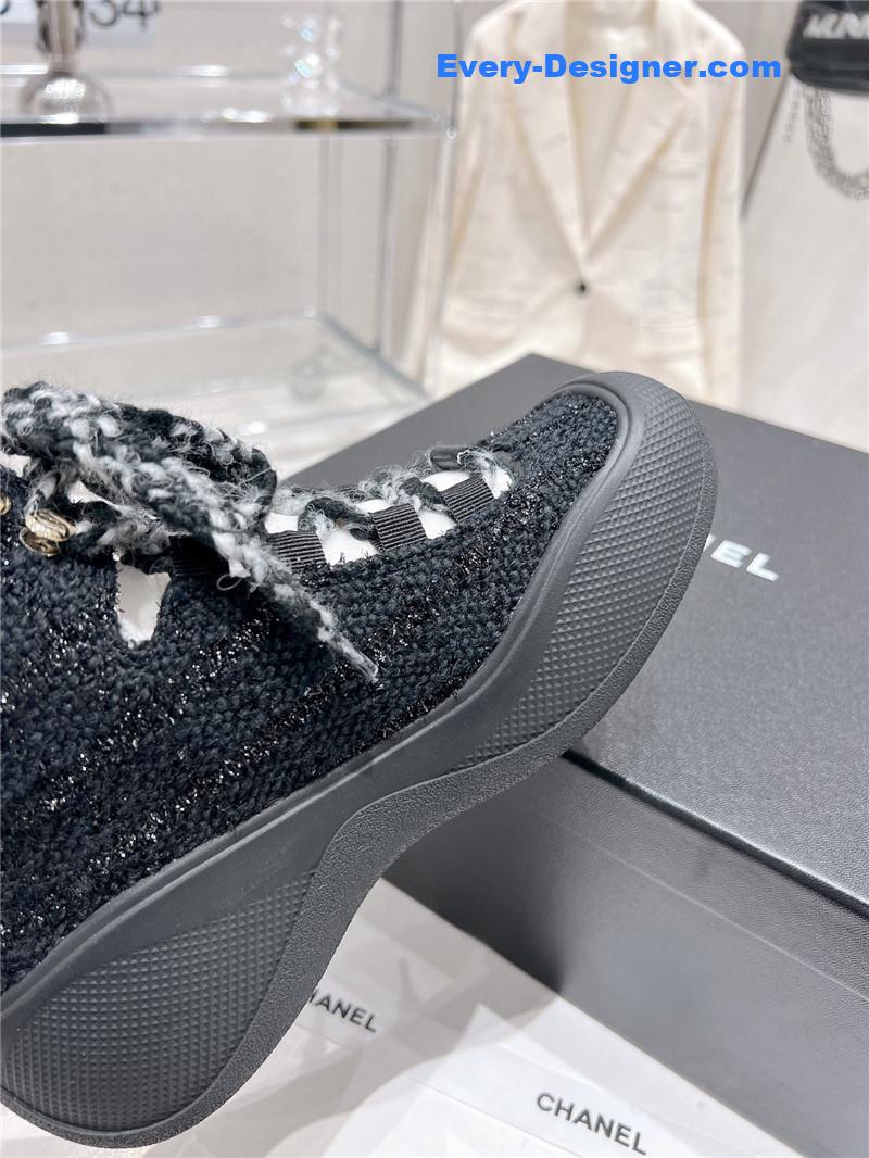 CC sports lace-up thick-soled women’s boots