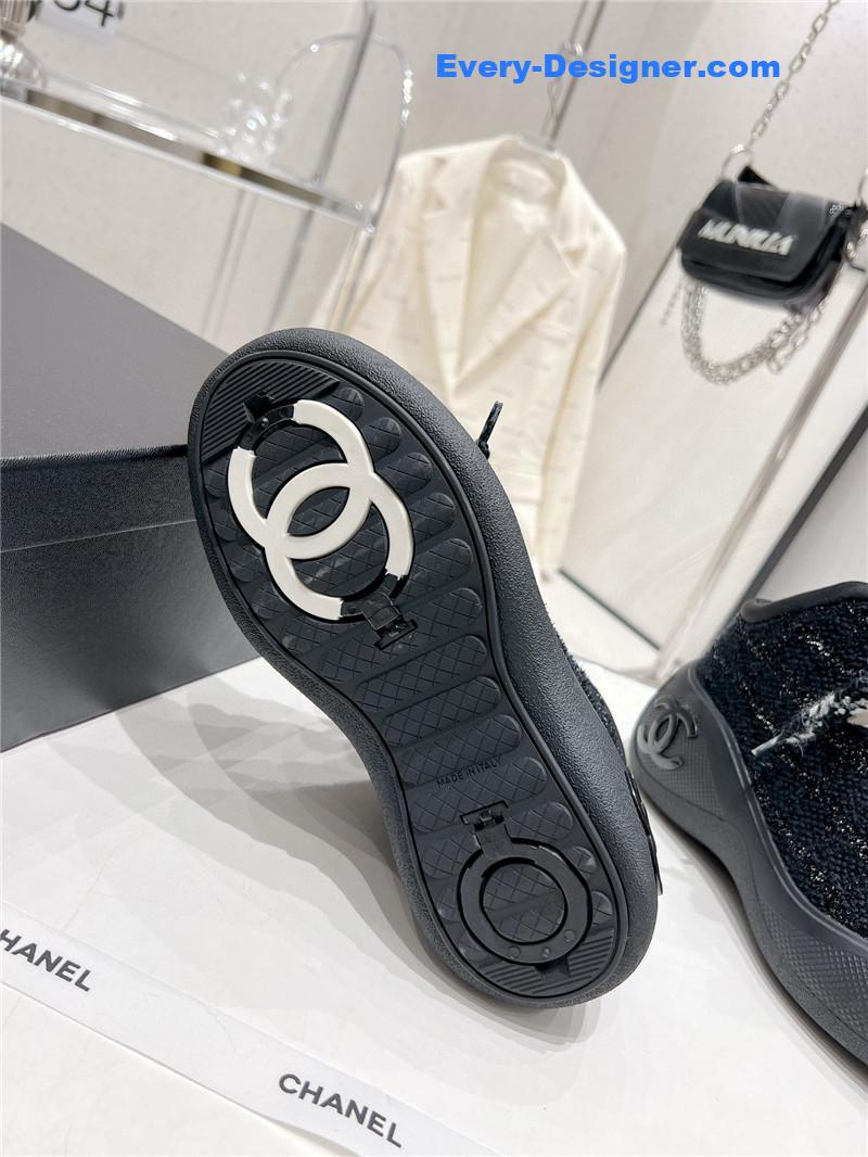 CC sports lace-up thick-soled women’s boots