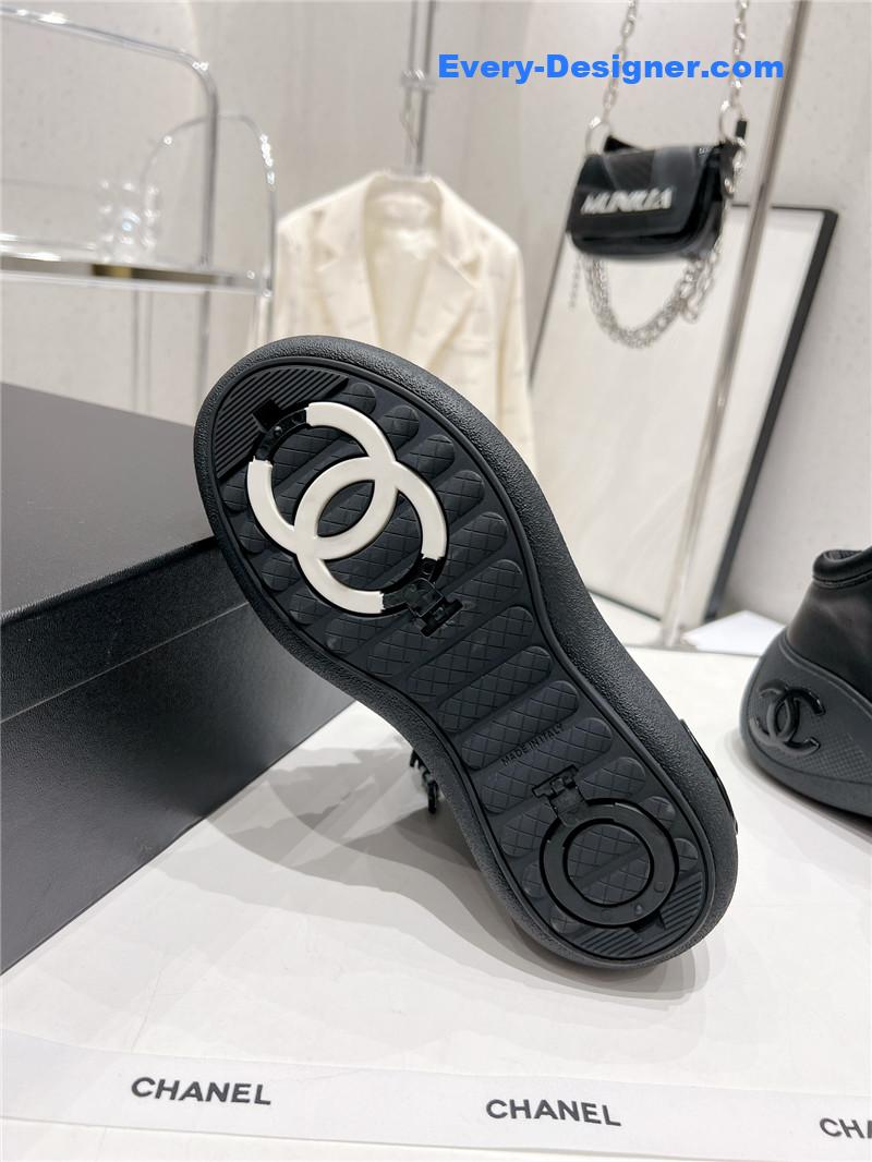 CC sports lace-up thick-soled women’s boots