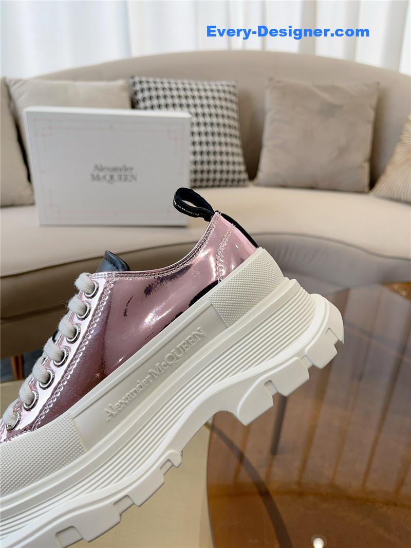 a1exa*der Mcqv*en new canvas series thick-soled dad shoes