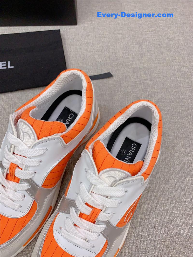 Ch**el new color block sneakers