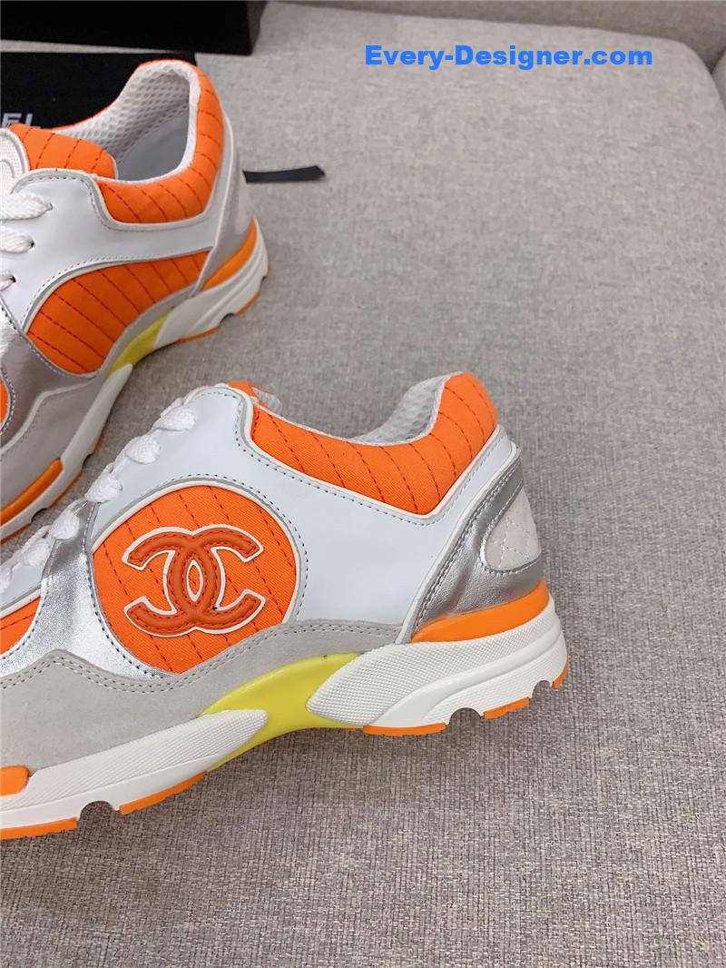 Ch**el new color block sneakers