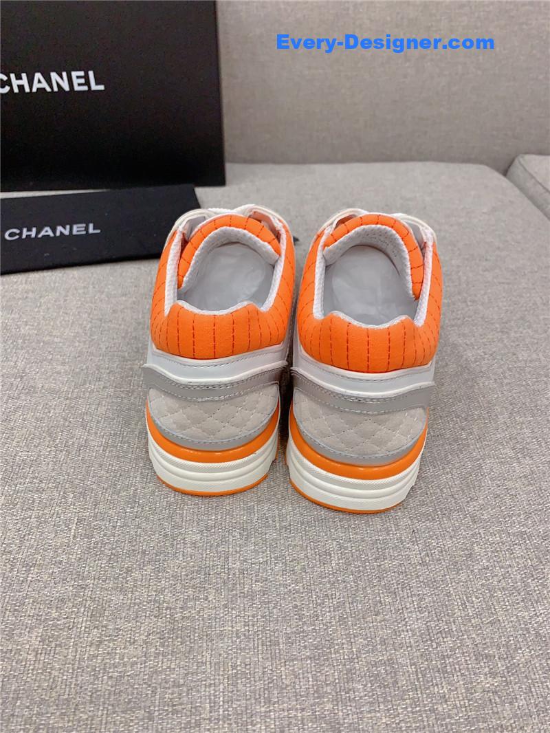 Ch**el new color block sneakers