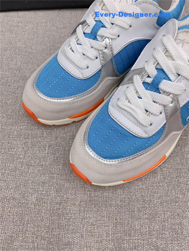 Ch**el new color block sneakers
