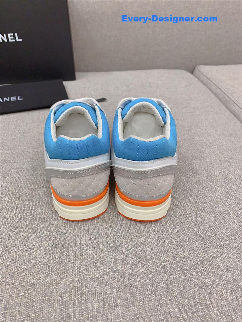 Ch**el new color block sneakers