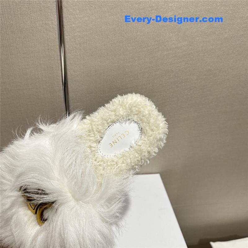 Ce1i*e new autumn and winter wool slippers