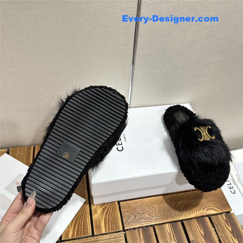 Ce1i*e new autumn and winter wool slippers