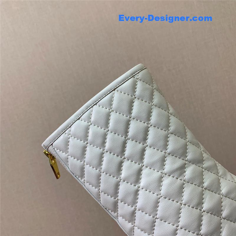 Balmain electro-embroidered leather platform boots