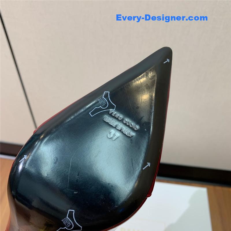 Balmain pointed toe metal heel boots