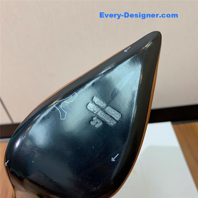 Balmain pointed toe metal heel boots