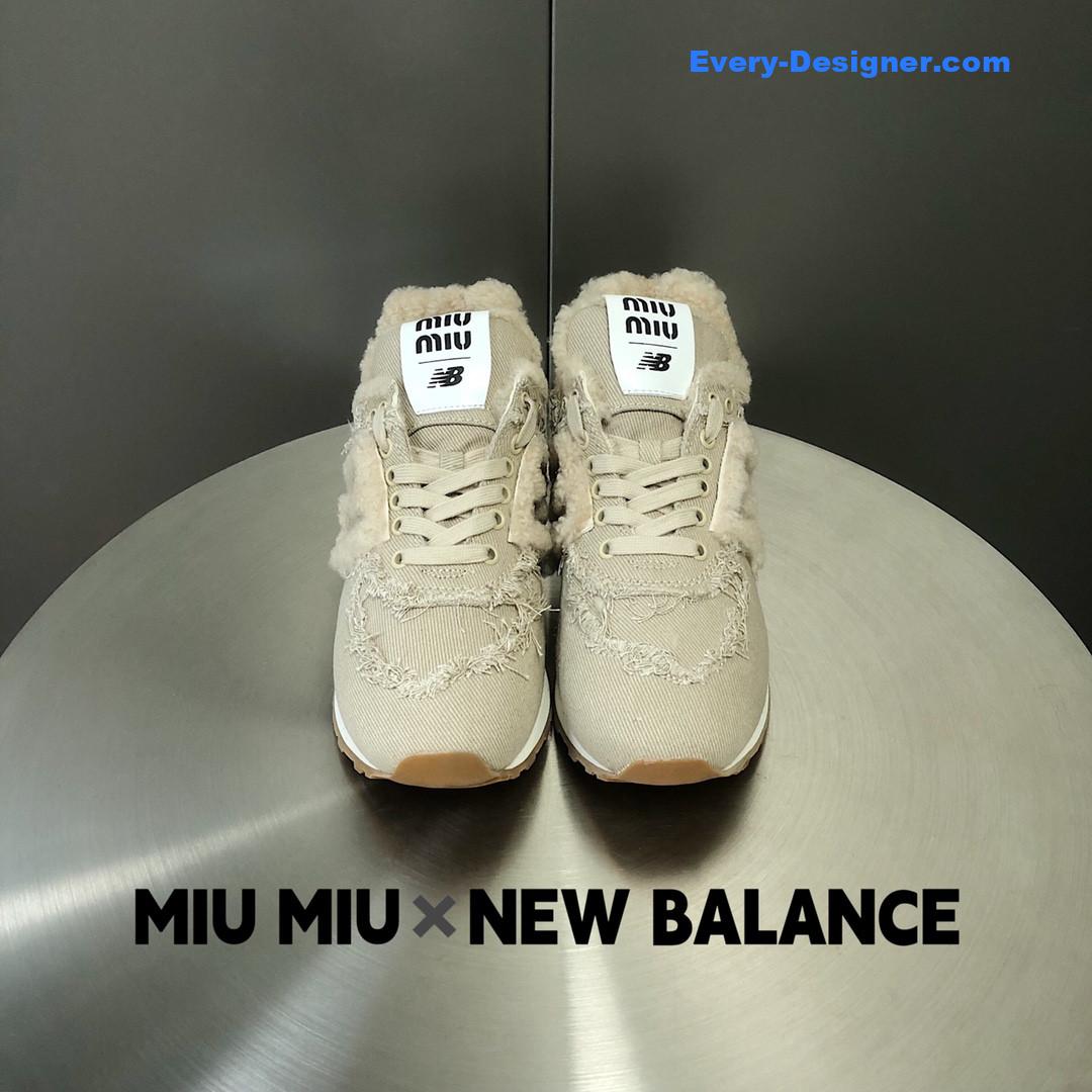 M1um1u new balance 574 joint sneakers