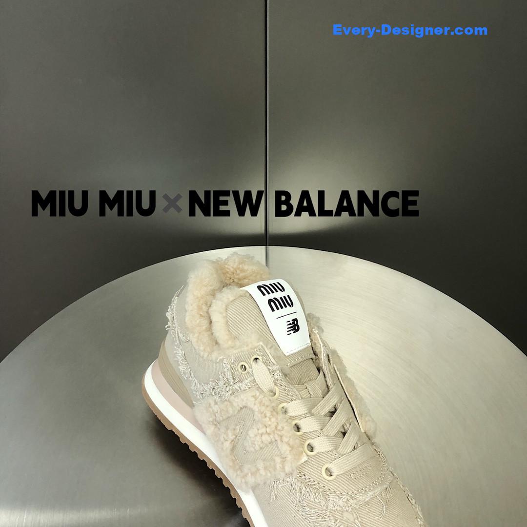 M1um1u new balance 574 joint sneakers