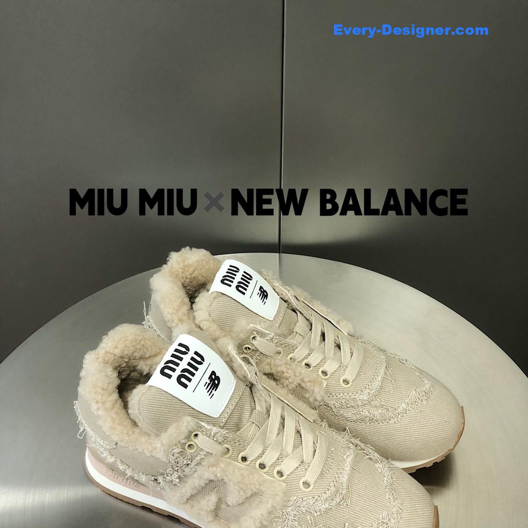 M1um1u new balance 574 joint sneakers