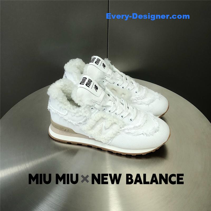 M1um1u new balance 574 joint sneakers