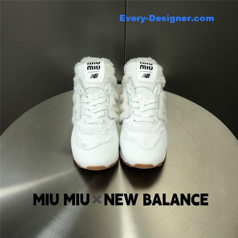 M1um1u new balance 574 joint sneakers