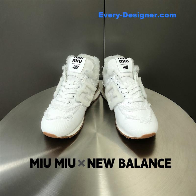 M1um1u new balance 574 joint sneakers