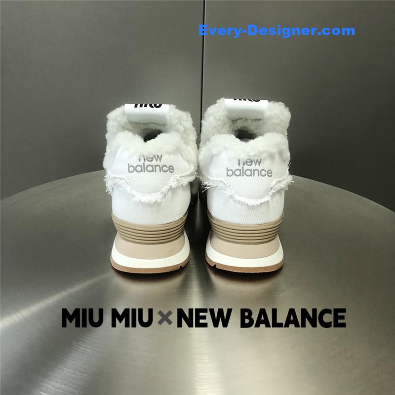 M1um1u new balance 574 joint sneakers