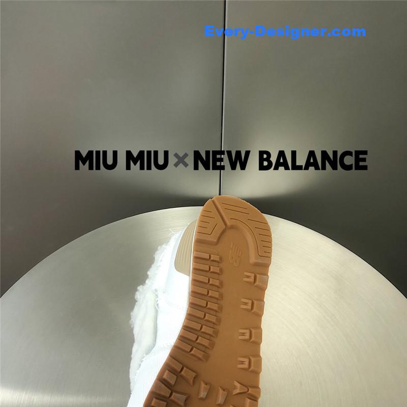 M1um1u new balance 574 joint sneakers