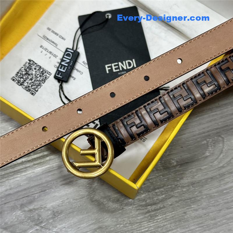 F**di electroplated f buckle belt