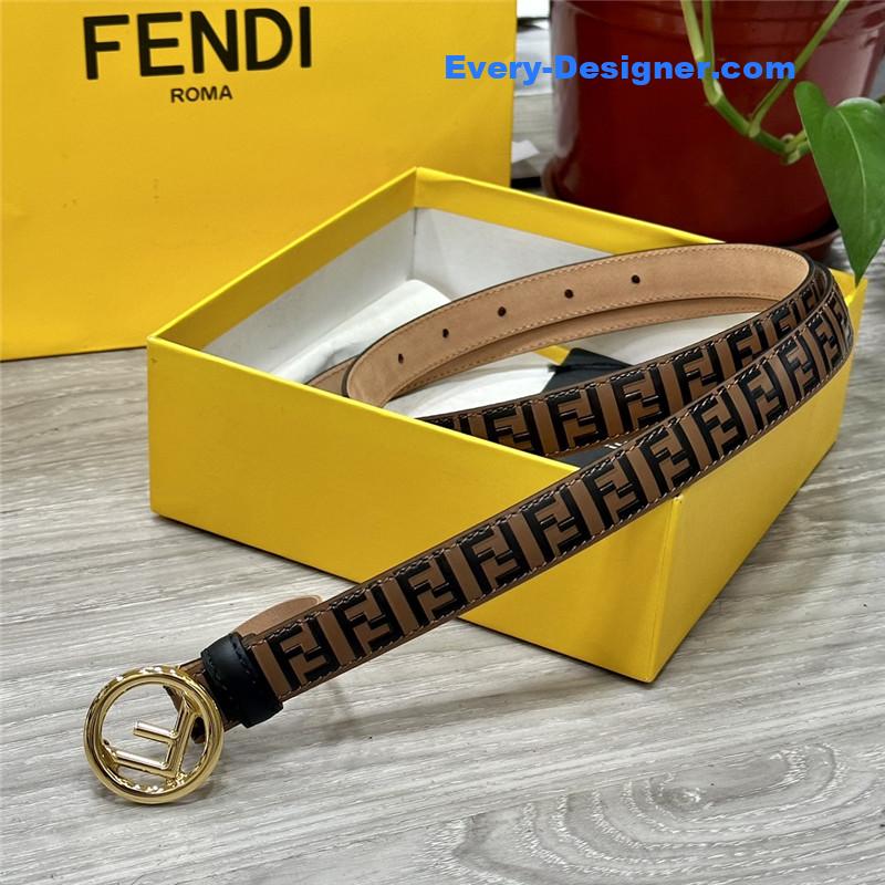 F**di electroplated f buckle belt