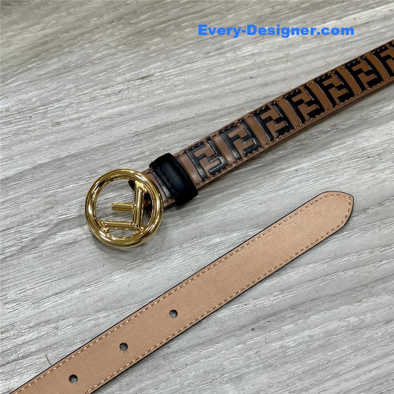 F**di electroplated f buckle belt